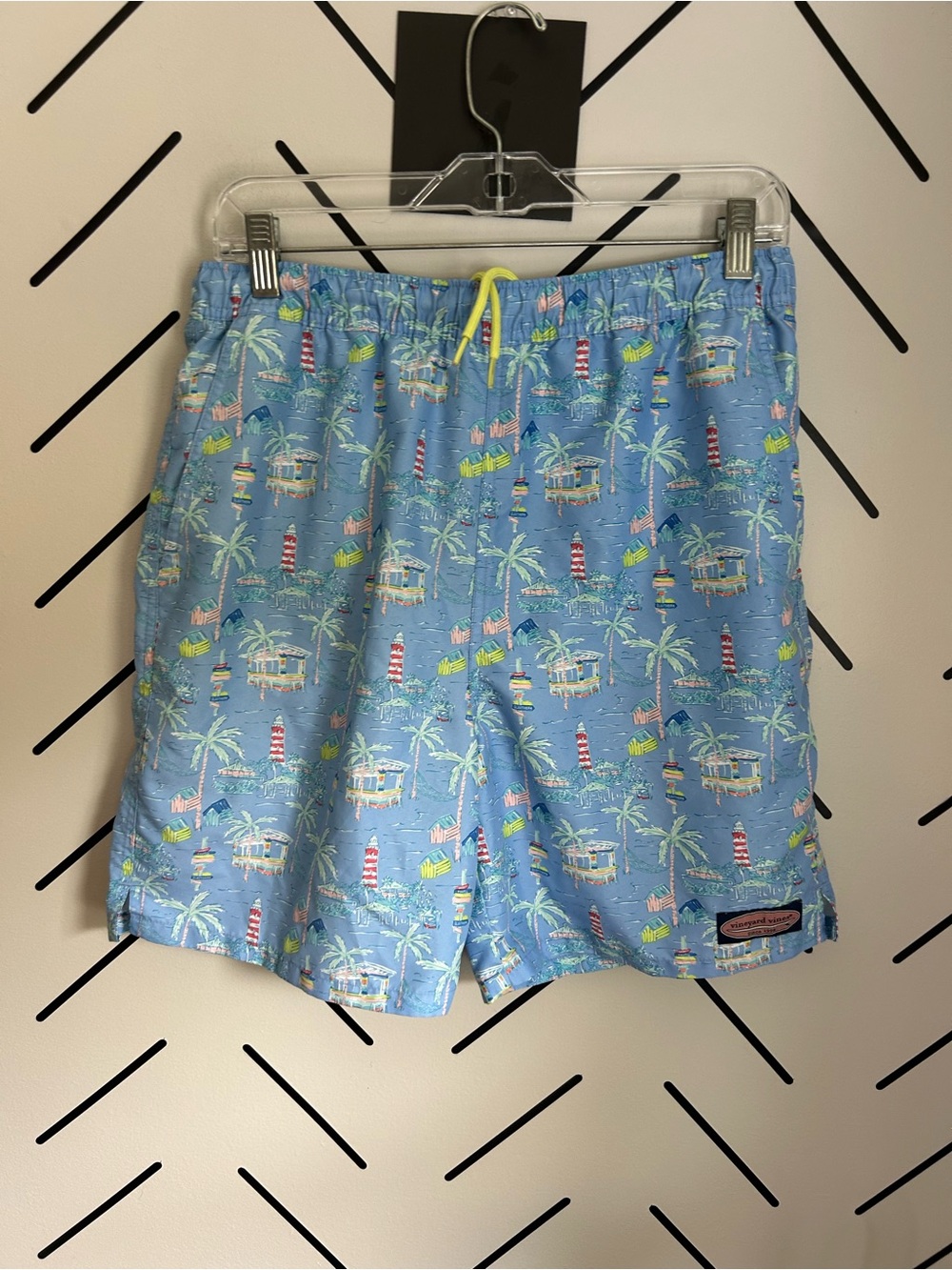 Vineyard vines men’s tropical nautical swim trucks